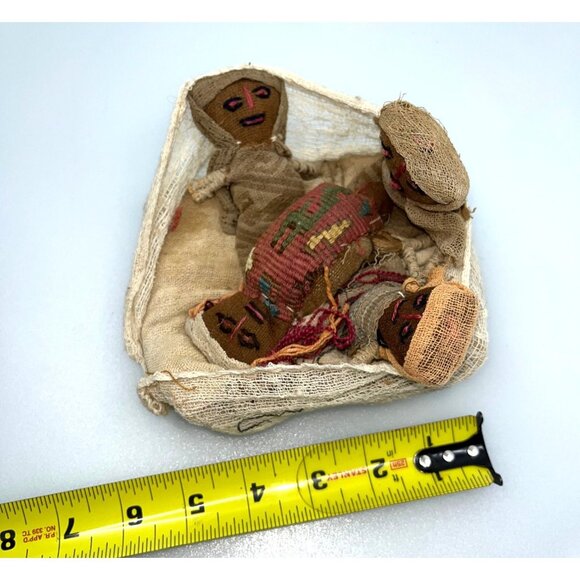 Chancay Pre-Columbian Textile Doll Antique Birth Scene New Mom Strong Fem Power - Picture 12 of 16
